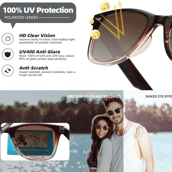 Woman's brown sunglasses - Picture 5 of 6